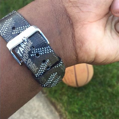 fake goyard apple watch band|counterfeit apple bands.